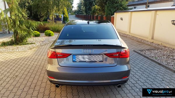 Audi A3 po oklejeniu folią