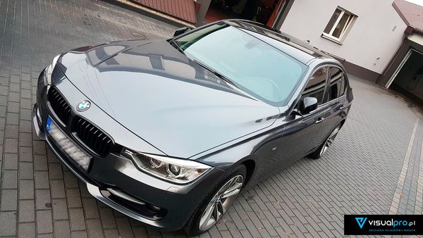 BMW po oklejeniu folią