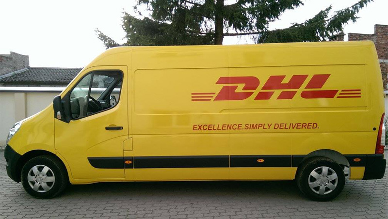 Zmiana Koloru Samochodu DHL